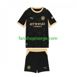 Billige Fotballdrakter Manchester City Barn Bortedrakt 2026-2027 Kortermet