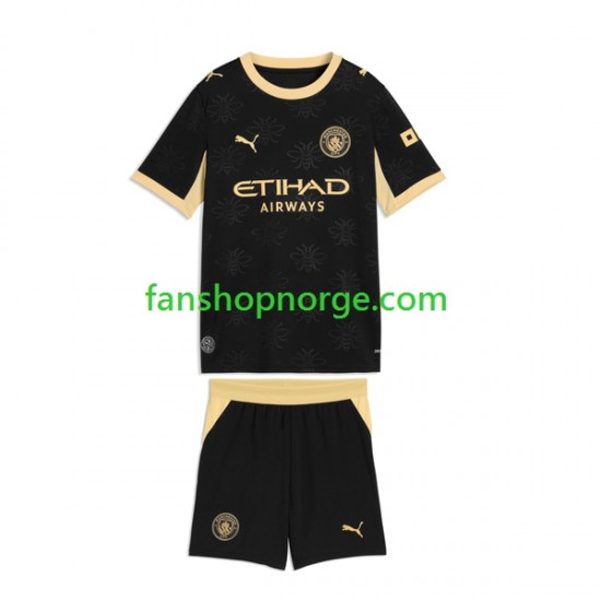 Billige Fotballdrakter Manchester City Barn Bortedrakt 2026-2027 Kortermet