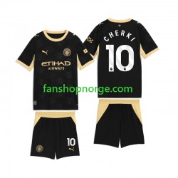 Billige Fotballdrakter Manchester City Rayan Cherki 10 Barn Bortedrakt 2026-2027 Kortermet