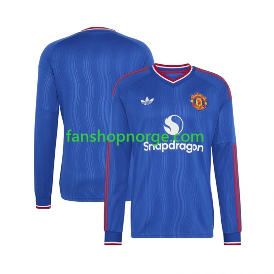 Billige Fotballdrakter Manchester United Herre Bortedrakt 2026-2027 Langermet