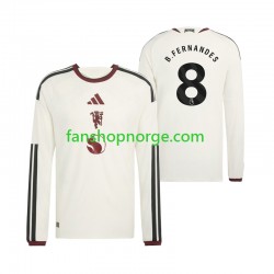 Billige Fotballdrakter Manchester United Bruno Fernandes 8 Herre Tredjedrakt 2026-2027 Langermet
