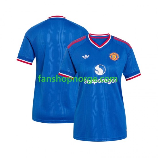 Billige Fotballdrakter Manchester United Dame Bortedrakt 2026-2027 Kortermet