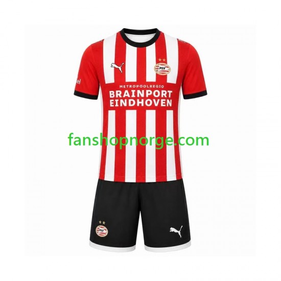 Billige Fotballdrakter PSV Eindhoven Barn Hjemmedrakt 2026-2027 Kortermet