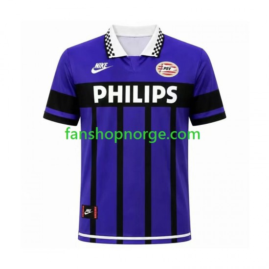 Billige Fotballdrakter PSV Eindhoven 1995 Retro Herre Bortedrakt Kortermet