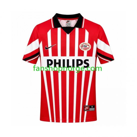 Billige Fotballdrakter PSV Eindhoven 1997 Retro Herre Hjemmedrakt Kortermet