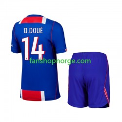 Billige Fotballdrakter Paris Saint-Germain Desire Doue 14 Barn Hjemmedrakt 2026-2027 Kortermet