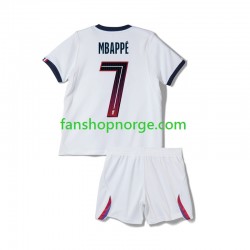Billige Fotballdrakter Paris Saint-Germain Mbappé Kylian 7 Barn Bortedrakt 2026-2027 Kortermet