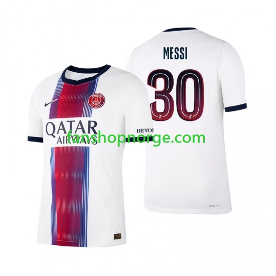 Billige Fotballdrakter Paris Saint-Germain Lionel Messi 30 Herre Bortedrakt 2026-2027 Kortermet