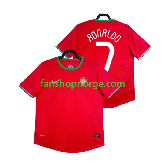 Billige Fotballdrakter Portugal Cristiano Ronaldo 7 2012 Retro Herre Hjemmedrakt Kortermet