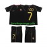 Billige Fotballdrakter Portugal FIGO 7 Retro Barn Bortedrakt 2006 Kortermet