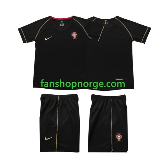 Billige Fotballdrakter Portugal Retro Barn Bortedrakt 2006 Kortermet