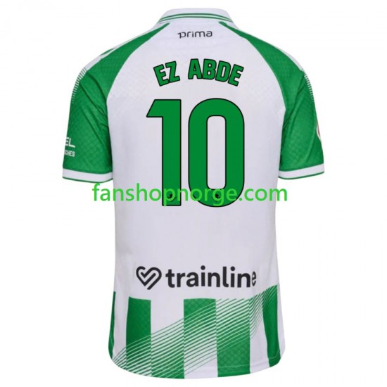 Billige Fotballdrakter Real Betis Abde Ezzalzouli 10 Herre Hjemmedrakt 2026-2027 Kortermet