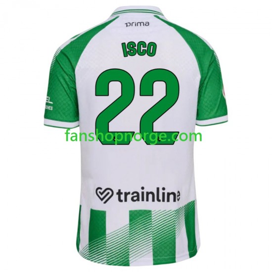 Billige Fotballdrakter Real Betis Isco 22 Herre Hjemmedrakt 2026-2027 Kortermet
