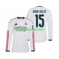 Billige Fotballdrakter Real Madrid Arda Guler 15 Herre Hjemmedrakt 2026-2027 Langermet
