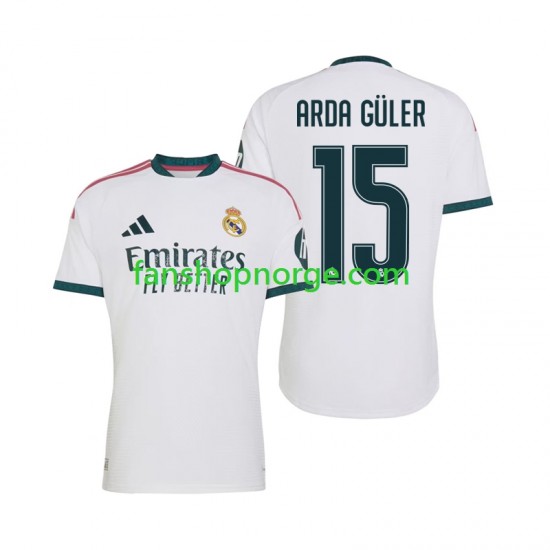 Billige Fotballdrakter Real Madrid Arda Guler 15 Herre Hjemmedrakt 2026-2027 Kortermet