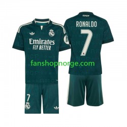 Billige Fotballdrakter Real Madrid Cristiano Ronaldo 7 Barn Bortedrakt 2026-2027 Kortermet