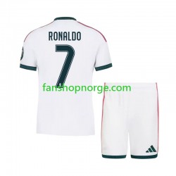 Billige Fotballdrakter Real Madrid Cristiano Ronaldo 7 Barn Hjemmedrakt 2026-2027 Kortermet