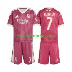 Billige Fotballdrakter Real Madrid Cristiano Ronaldo 7 Barn Tredjedrakt 2026-2027 Kortermet