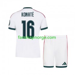 Billige Fotballdrakter Real Madrid Ibrahima Konate 16 Barn Hjemmedrakt 2026-2027 Kortermet