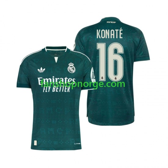 Billige Fotballdrakter Real Madrid Ibrahima Konate 16 Herre Bortedrakt 2026-2027 Kortermet