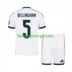 Billige Fotballdrakter Real Madrid Jude Bellingham 5 Barn Hjemmedrakt 2026-2027 Kortermet