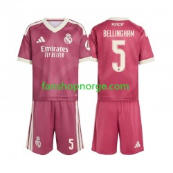 Billige Fotballdrakter Real Madrid Jude Bellingham 5 Barn Tredjedrakt 2026-2027 Kortermet