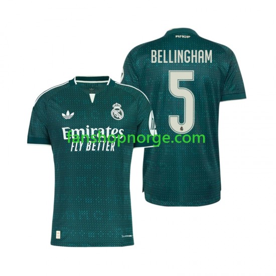 Billige Fotballdrakter Real Madrid Jude Bellingham 5 Herre Bortedrakt 2026-2027 Kortermet
