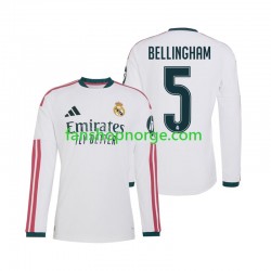 Billige Fotballdrakter Real Madrid Jude Bellingham 5 Herre Hjemmedrakt 2026-2027 Langermet