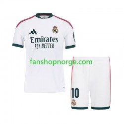 Billige Fotballdrakter Real Madrid Mbappé Kylian 10 Barn Hjemmedrakt 2026-2027 Kortermet