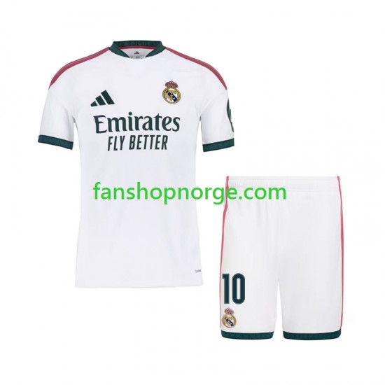 Billige Fotballdrakter Real Madrid Mbappé Kylian 10 Barn Hjemmedrakt 2026-2027 Kortermet