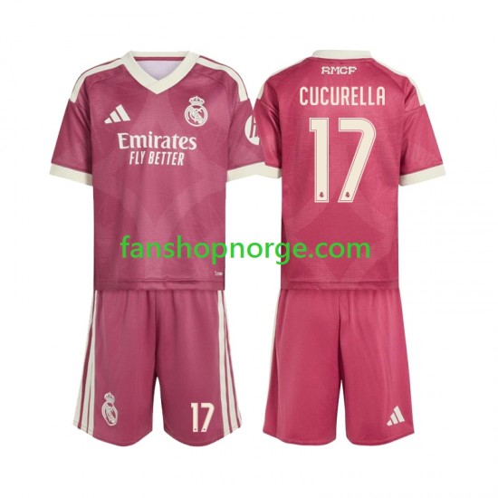 Billige Fotballdrakter Real Madrid Marc Cucurella 17 Barn Tredjedrakt 2026-2027 Kortermet