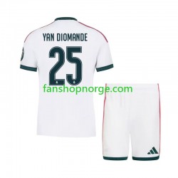 Billige Fotballdrakter Real Madrid Yan Diomande 25 Barn Hjemmedrakt 2026-2027 Kortermet
