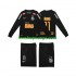 Billige Fotballdrakter Santos NEYMAR JR 11 Classic 2012 2013 Retro Barn Bortedrakt Langermet