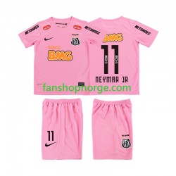 Billige Fotballdrakter Santos Neymar JR 11 2012 2013 Retro Barn Fjerdedrakt Kortermet