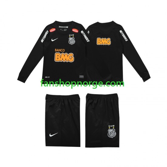 Billige Fotballdrakter Santos Classic 2012 2013 Retro Barn Bortedrakt Langermet