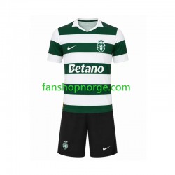 Billige Fotballdrakter Sporting CP Barn Hjemmedrakt 2026-2027 Kortermet