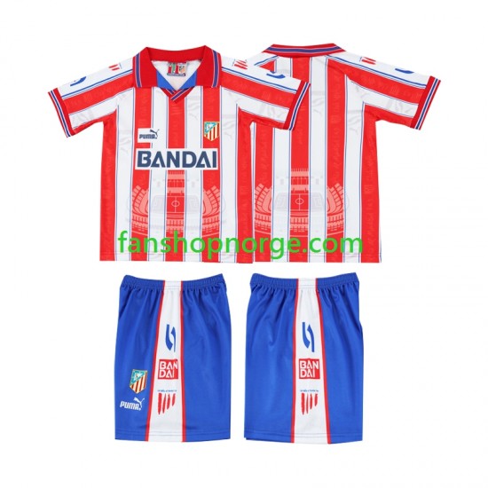 Billige Fotballdrakter Sporting CP 1996 1997 Retro Barn Hjemmedrakt Kortermet