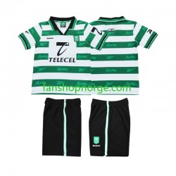 Billige Fotballdrakter Sporting CP 2000 Retro Barn Hjemmedrakt 1999 Kortermet