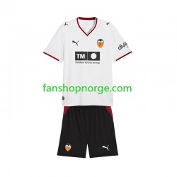 Billige Fotballdrakter Valencia CF Barn Hjemmedrakt 2026-2027 Kortermet