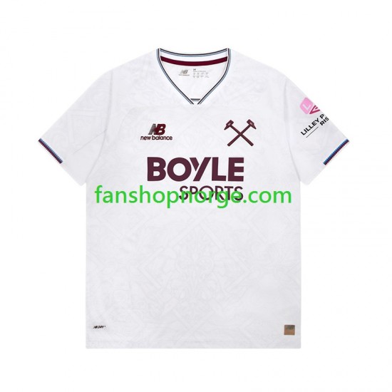Billige Fotballdrakter West Ham United Herre Bortedrakt 2026-2027 Kortermet