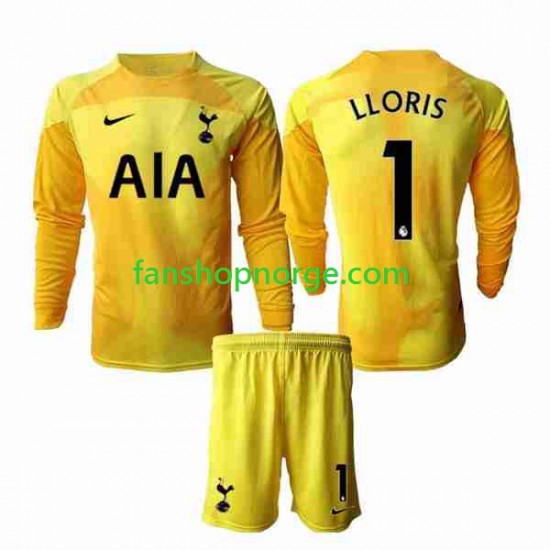 Billige Fotballdrakter Tottenham Hotspur Hugo Lloris 1 Keeper Barn Hjemmedrakt 2022-2023 Langermet
