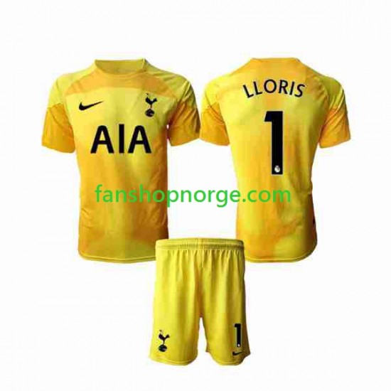 Billige Fotballdrakter Tottenham Hotspur Hugo Lloris 1 Keeper Barn Hjemmedrakt 2022-2023 Kortermet