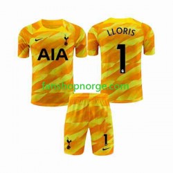 Billige Fotballdrakter Tottenham Hotspur Hugo Orangecolor Keeper Barn Bortedrakt 2023-2024 Kortermet