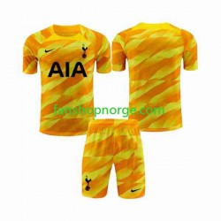 Billige Fotballdrakter Tottenham Hotspur Orangecolor Keeper Barn Bortedrakt 2023-2024 Kortermet