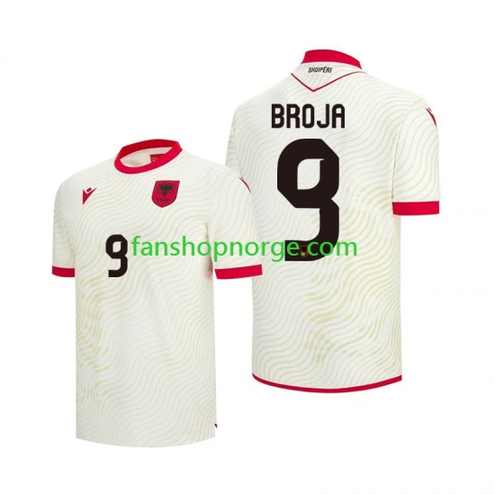 Billige Fotballdrakter Albania Armando Broja 9 Herre Bortedrakt World Cup 2026 Kortermet