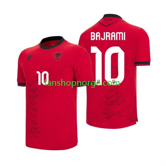 Billige Fotballdrakter Albania Nedim Bajrami 10 Herre Hjemmedrakt World Cup 2026 Kortermet
