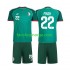 Billige Fotballdrakter Algerie Ibrahim Maza 22 Barn Bortedrakt 2026 Kortermet