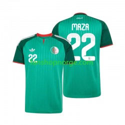 Billige Fotballdrakter Algerie Ibrahim Maza 22 Herre Bortedrakt 2026 Kortermet