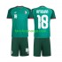 Billige Fotballdrakter Algerie Mohamed Amoura 18 Barn Bortedrakt 2026 Kortermet