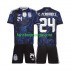 Billige Fotballdrakter Argentina Enzo Fernandez 24 Barn Bortedrakt World Cup 2026 Kortermet